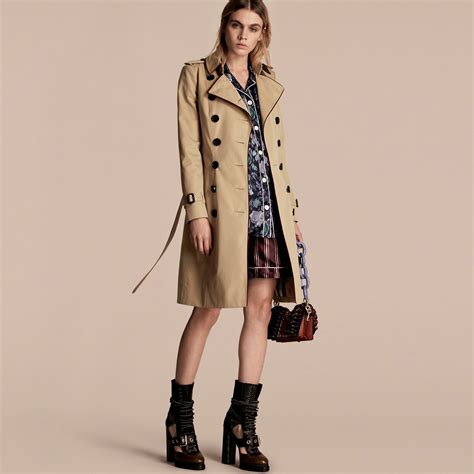 burberry cotton gabardine trench coat with regimental piping|gabardine trench coat with warmer.